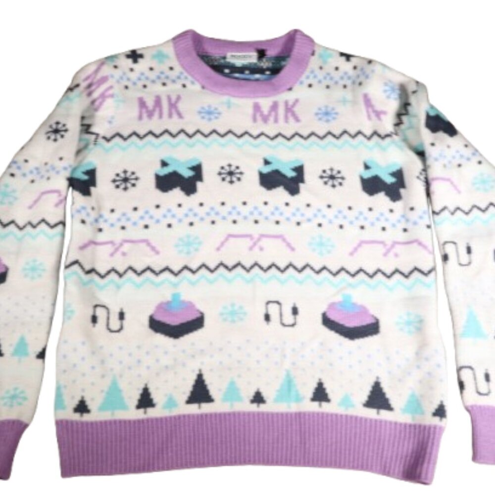 Rare Roody MK Gaming Sweater Ugly Christmas Swag Sz Medium
